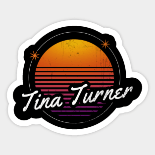 tina turner vintage moon #1 Sticker